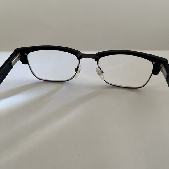 Ernest Hemingway Eyeglasses Browline 4629 Designer Frames Only Black 51-17-140 - Picture 6 of 6